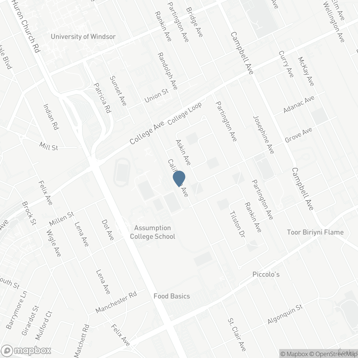 V/L CALIFORNIA, Windsor, Ontario N9B 2N9